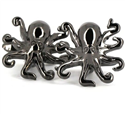 Black Octopus Cufflinks
