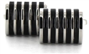 Black Stripe Cufflinks