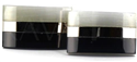 Rectangular Cufflinks with Stones