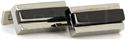Rectangular Cufflinks with Stones VI