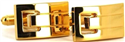Gold Rectangular Cufflinks