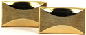 Gold Rectangular Cufflinks IV