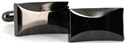 Black Rectangular Cufflinks III