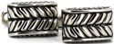 Black Rectangular Cufflinks V