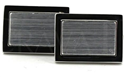 Silver Rectangular Cufflinks