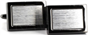 Silver Rectangular Cufflinks I