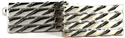 Striped Rectangular Cufflinks II