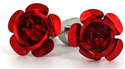 Red Rose Cufflinks