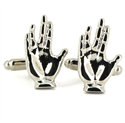 Star Trek Cufflinks - Spock Hand
