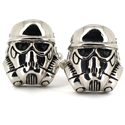 Star Wars Cufflinks - Stormtrooper Helmet