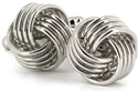 Striped Triple Knot Cufflinks