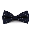 Blue Bow Tie with White Stars