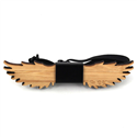 Bird Wing Bamboo Bow Tie