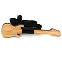 Bamboo Guitar and Leather Bow Tie