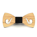 Bamboo Hollow Smoking Pipe Bow Tie