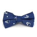 Skull Denim Bow Tie