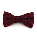 Red Cross and Dot Bow Tie