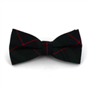 Green and Blue Tartan Bow Tie