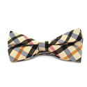 Multicolor Checkered Bow Tie