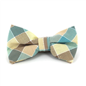 Patchwork Check Bow Tie