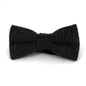 Blue and Green Speckled Wool Bow Tie