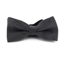 Grey Suede Bow Tie