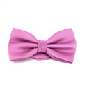 Solid Violet Checkered Bow Tie