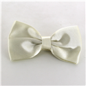 Pearl Satin Solid Bow Tie