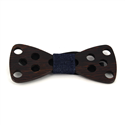 Large Hole Wooden Bow Tie