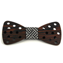 Small Dots Wooden Bow Tie