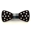 Small Dots Wooden Bow Tie