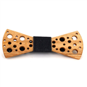 Small Dots Wooden Bow Tie