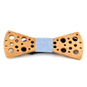 Small Dots Wooden Bow Tie