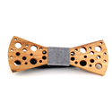 Small Dots Wooden Bow Tie