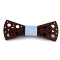 Small Dots Wooden Bow Tie