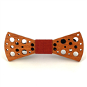 Small Dots Wooden Bow Tie