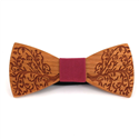 Tree Wood Bow Tie
