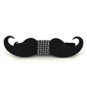 Mustache Wooden Bow Tie