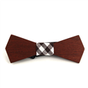Deltoid Wooden Bow Tie