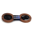 Wooden Bow Tie Glasses