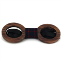 Wooden Bow Tie Glasses