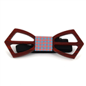 Hollow Arch Wooden Bow Tie