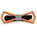 Hollow Deltoid Wooden Bow Tie