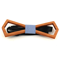 Hollow Deltoid Wooden Bow Tie