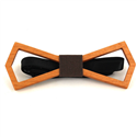 Hollow Deltoid Wooden Bow Tie