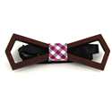 Hollow Deltoid Wooden Bow Tie