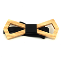 Hollow Deltoid Wooden Bow Tie