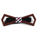 Deltoid Hollow Wooden Bow Tie