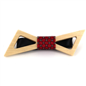 Hollow Wooden Bow Tie