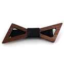 Hollow Wooden Bow Tie